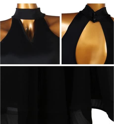 Ballroom Dance Dresses for Women Modern Waltz Tango Dress Long Sleeve Competition Performance Dance Dress