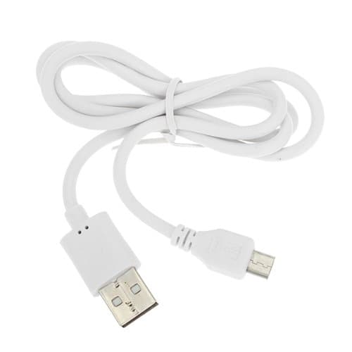 White Micro USB Port Line Cable For Tablet PC.