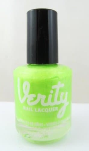 Verity Nail Lacquer, Lime Green B02