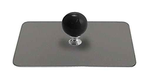 Toaster Tops A3004-4S Black Ball Toaster Top, Black/Silver