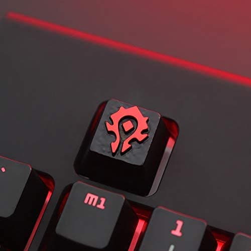 Alliance Gaming Custom Keycaps for Cherry MX Switches with Keycap Puller - Fits Most Mechanical Keyboards