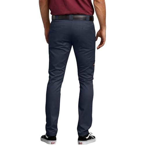 Dickies Men's Skinny Straight Double Knee Work Pants