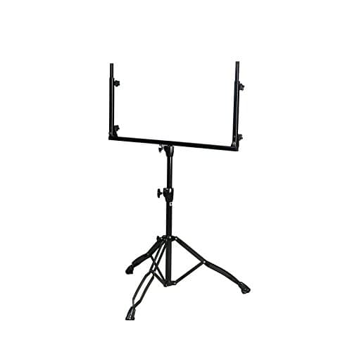 Wetzel Single Lead/Tenor Steel Drum Stand - Tripod Base (Black)