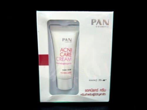 PAN Cosmetic Acnicare Cream Anti-acne & Blemish Oil Control Anti-comedone 10g Made in Thailand