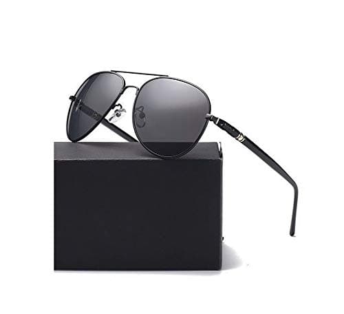 Carlson Raulen Polarized Aviator Metal Thick Leg Men Women Sunglasses
