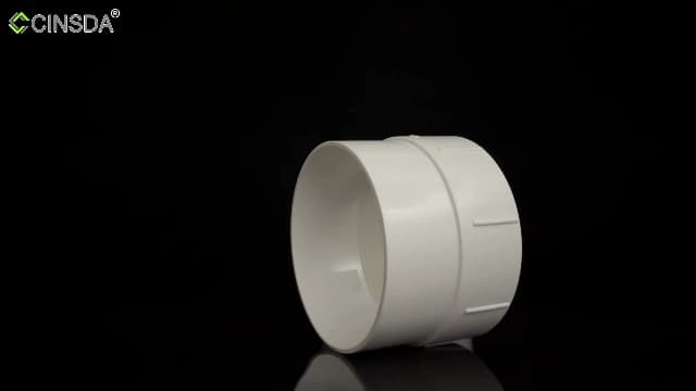 3" PVC Sewer Cleanout Cap, DWV Sewer Cleanout Cap Adapter with Plug for Drainage Pipe Fitting