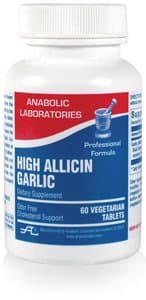 GARLIC HIGH ALLICIN (5mg) 60 ODOR FREE CAPS