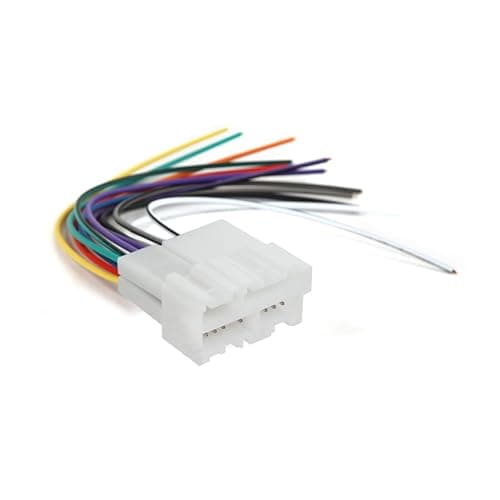 Scosche GM02B Wire Harness to Connect An Aftermarket Stereo Receiver for Select 1988-2005 GM Vehicles - White/Multicolor wires