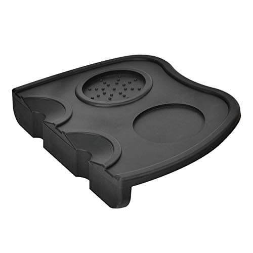 Silicone Coffee Tamper Mat, Anti-Slip Espresso Corner Tamping Pad Coffee Tamp Mat
