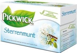 Pickwick Sterrenmunt, 20 Tea Bags Per Packages, (Pack of 4)