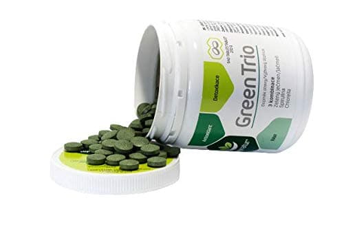 Green Trio Superfood - All-in-One Antioxidant and Detox Supplement, Immune and Energy Booster - Digestive Health Cleanse - 540 Capsules