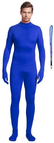 Full Bodysuit Unisex Adult Costume Without Hood Spandex Stretch Zentai Unitard Body Suit