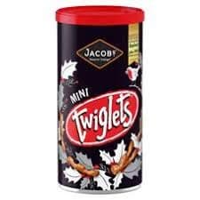 Jacobs Mini Twiglets Holiday Cannister 200g Imported from UK