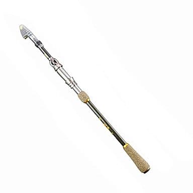 XIAOHM High Carbon 2.4m Telecopic Fishing Rod Spinning Pole Rod Seawater Corrosion Resistance
