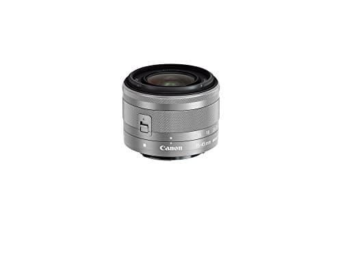 Canon EF-M 15-45mm f/3.5-6.3 Image Stabilization STM Zoom Lens (Silver)