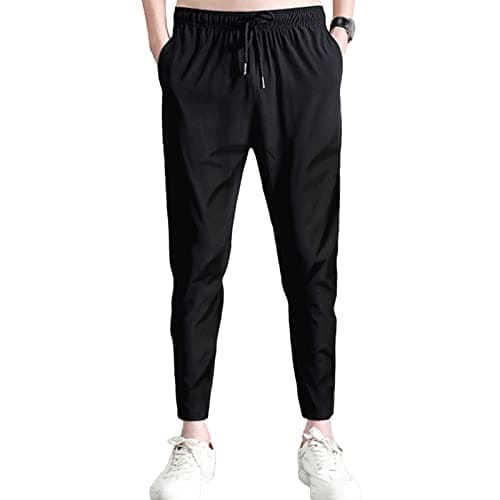 Maiyifu-GJ Men's Lightweight Stretch Workout Jogger Casual Outdoor Tapered Track Pants Athletic Running Sport Sweatpants