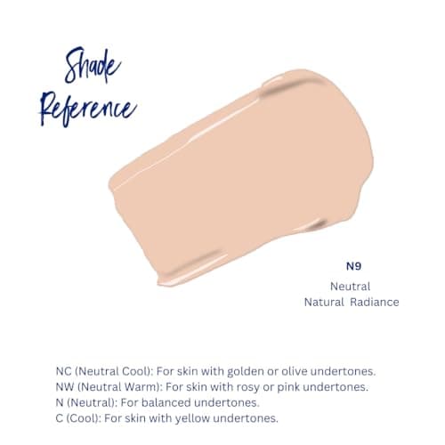 Best Bronze Bombshell Body Makeup - Tattoo Cover Up Makeup & Body Foundation Waterproof - Tattoo Concealer Waterproof for Scars, Varicose Veins Cover Up & Leg Foundation (N9 Natural Radiance)