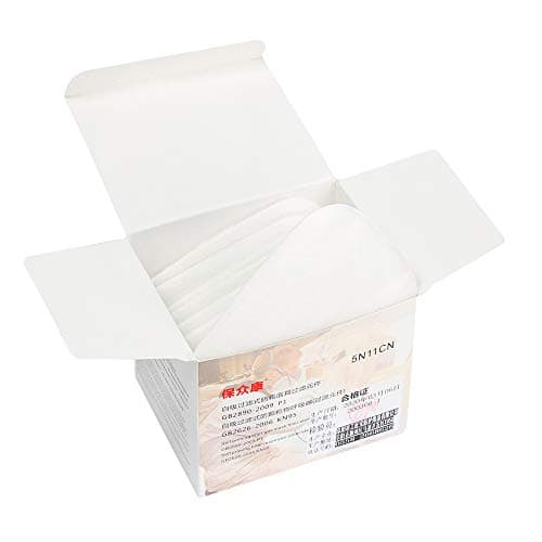 Eadorns Mouth Cover,Anti-Particles Industry Dust-Proof Safety Respirator Part Filter Cotton Face Guard Pads-20pcs