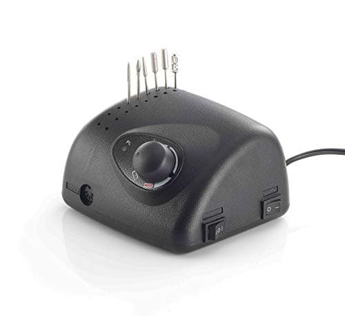 Miss Sweet Electric Nail Drill Machine Nail File Acrylic Gel Nail Grinder Tool RPM35000 (Black)