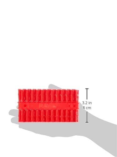 Rawlplug Uno Universal Contract Wallplug 6 mm RED | Rawl Plugs for Plasterboard, Masonry, Brick, Concrete | Solid Wall Plug Anti Rotation Features | Plasterboard Fixings Plug Pack of 96,R-U1-RED-96-C