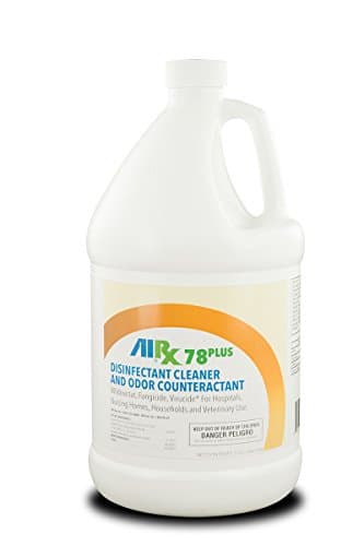 Airx RX 78+ Portion Control Disinfectant Cleaner and Odor Counteractant, 1 Gallon Bottle, Orange