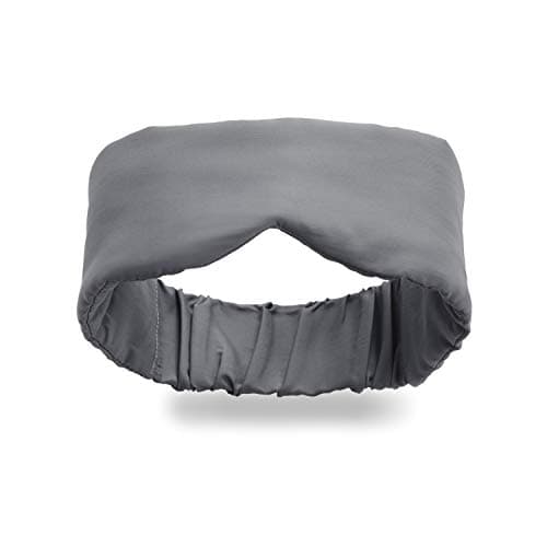 Infinity Travel - Silky Soft Bamboo Fabric Sleep Eye Mask - Machine Washable (Grey)