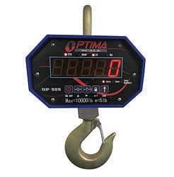 Optima Scale OP-925-10000 Hanging Industrial Crane Scale, 10,000 LBS x 5 LBS NEW !!!