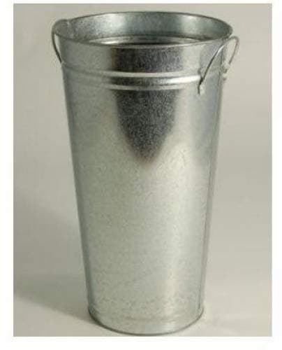 Galvanised Flower Vase (large 38cm)