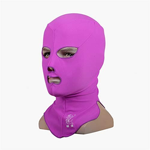 Tounlinx Swimming Caps Facekini Sun UV Protection Diving Caps Head and Neck Cover Sunblock Protection from Jellyfish and Other Aquatic Insect Multifunctional Bright Color Facekini for Men Women,1Pcs