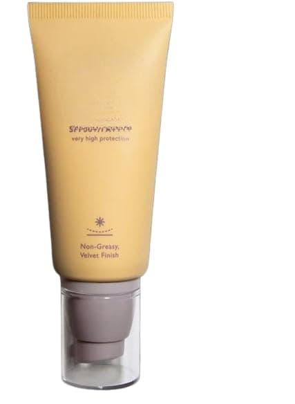 Black Rice Moisture Airyfit Daily Sunscreen 50ml (1.69fl.oz), Reef Safe Formula, Non-Greasy Velvet Finish