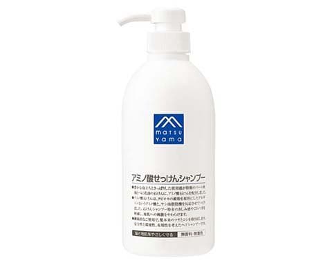 Matsuyama M-mark Amino Acid Hair Shampoo - 600ml (Green Tea Set)
