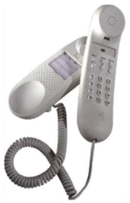 Beetel B25 Basic Corded Landline Phone (Warm Gray)