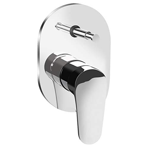 KB411037 Brass Hydrus High Flow Diverter Trim (Silver)