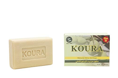 Saifan - WHITE Pure Olive Oil Soap, (6)- 5.3 oz. Boxes