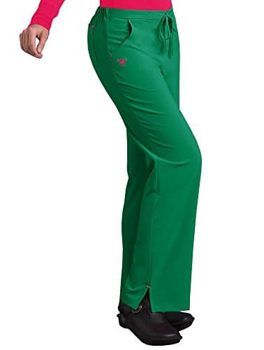 Med Couture Women's Resort Flare Leg Scrub Pant (Jewel, XX-Large)