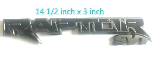 Tacra F-RST F150 RAPTOR SVT TAILGATE EMBLEM BADGE FOR Ford F150