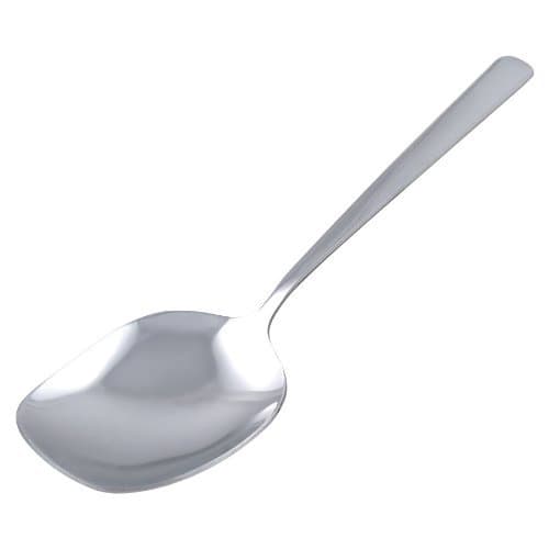 Town 22806-8-1/4" Solid Stainless Steel Serving Spoon