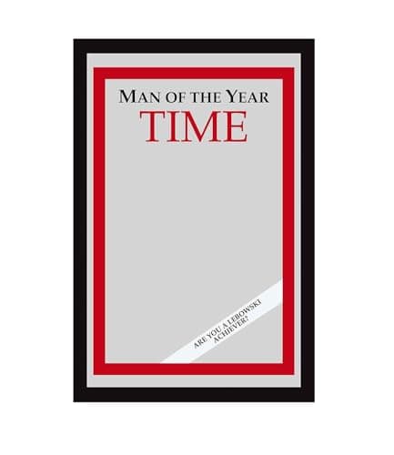 Man of the Year Time Magazine XL Mirror (The Big Lebowski)