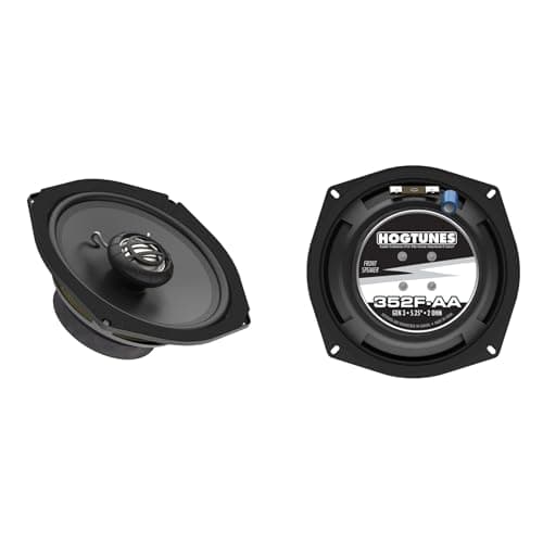 Hogtunes 352F-AA Front Speakers for 2006-2013 Harley-Davidson Electra Glide, Classic, Ultra Classic, Street Glide & Trike models - 352F-AA