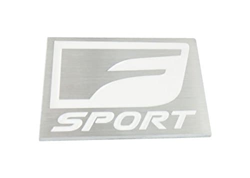 3D Aluminum Alloy Auto F Sport fit for GS IS 250 300 350 Emblem Badge Sticker