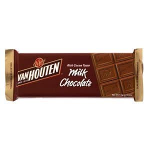 Van Houten Milk Chocolate 72g.