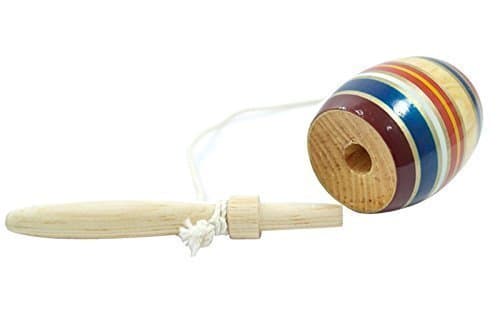 Made in Mexico Multi-Colored Wood Balero Mexican Toy - Assorted Colors - One Piece