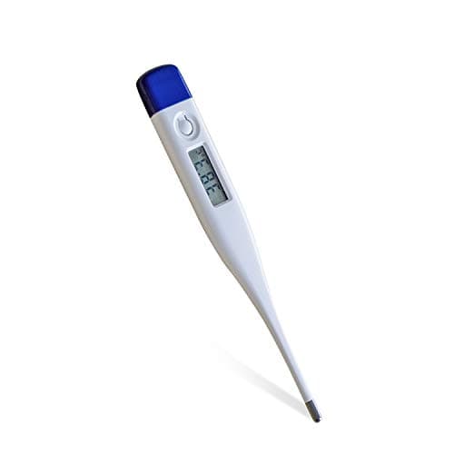 GUNEDI Digital Medical Thermometer - Waterproof Thermometer for Fever - Baby and Adult Basal Thermometer with Accuracy and Fast Readings