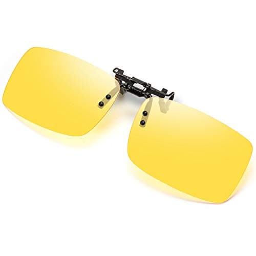 SOXICK Cilp On Night Driving Polarized Glasses for Men Women Anti Glare Rainy Safe HD Night Vision HOT Fashion Sunglasses