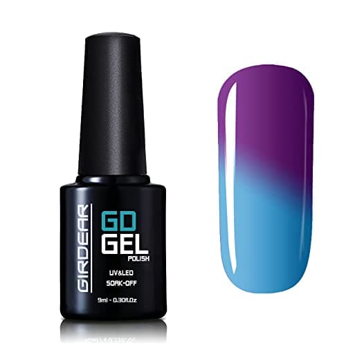 Girdear Chameleon Thermal Colour Changing Gel Polish Soak Off Nail Art Manicure 5720