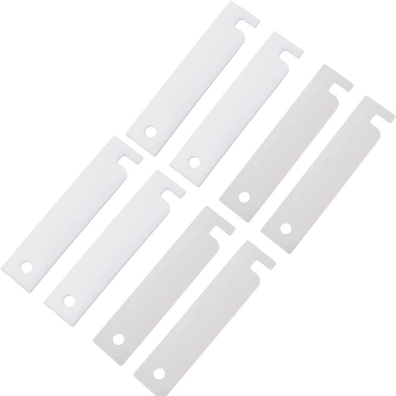 WE3M51 WE3M52 Clothes Dryer Teflon and Nylon Drum Bearing Slide Replacement Kit (8)