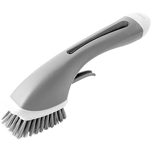 WSND Kitchen Brush Washing Up Brush Liquid Cleaning Brush Automatic Addition of Cleaning Agent for Pot Brushes