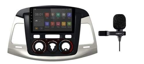 Hamaan INNOVA 2011-2014 9" Full HD Double Din Player Android 10 Bluetooth Car Stereo MP5 Multimedia Player with 2GB RAM/ 16GB ROM/Bluetooth/USB/Mirror Link - Supports iOS/Android