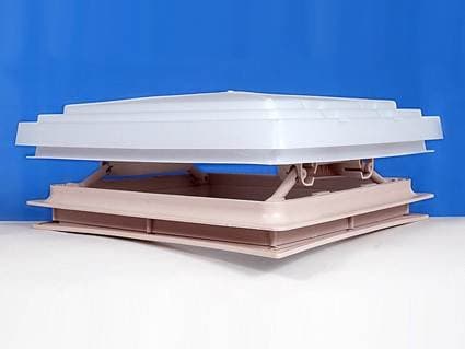 Roof Vent Sky Light Caravan Motorhome 280 x 280mm Flynet Beige MPK Rooflight