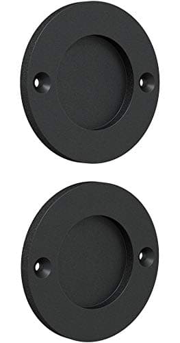 Flush Pulls | Round Door Pull Handles | Set of 2